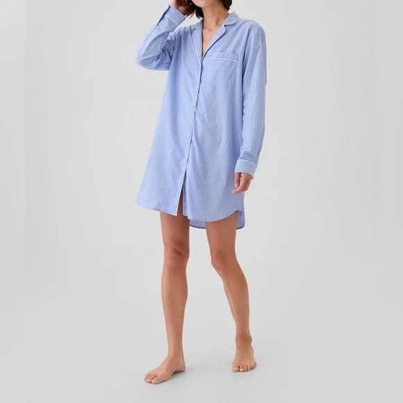 gap sleep shirt dress Women Pajamas & Loungewear Sleep Dresses